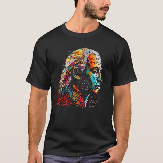 Art Antonio Vivaldi Music Composer T-Shirt (Vorderseite)