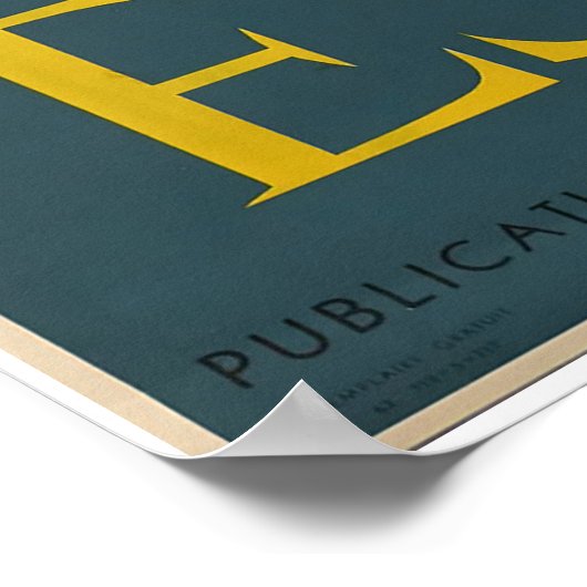 Art Arabe, Spagne, Vintage Poster (Ecke)