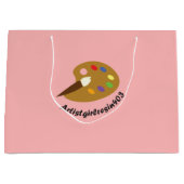 Art Bag Große Geschenktüte (Vorderseite)