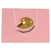 Art Bag Große Geschenktüte (Rückseite)