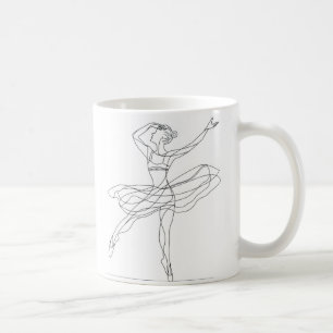 Art Ballerina Line Kaffeetasse