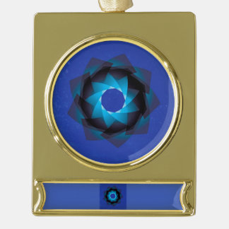 Art Banner Banner-Ornament Gold