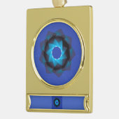 Art Banner Banner-Ornament Gold (Links)