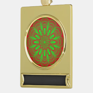 Art Banner Banner-Ornament Gold