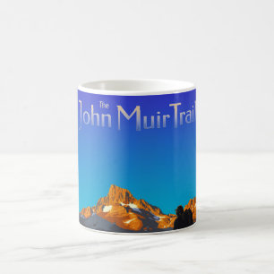 Art - Banner Peak - John Muir Trail Text Kaffeetasse