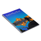 Art - Banner Peak - John Muir Trail Text Notizblock (Rechte Seite)