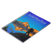 Art - Banner Peak - John Muir Trail Text Notizblock (Linke Seite)