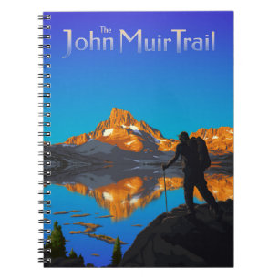 Art - Banner Peak - John Muir Trail Text Notizblock