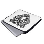 Art-Bär Laptopschutzhülle (Vorne Knopf)