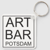 ART & Bar Potsdam Schlüsselanhänger by ARTCommerz (Rückseite)