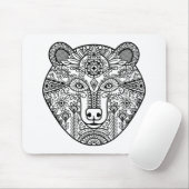 Art-Bärn-Kopf Mousepad (Mit Mouse)
