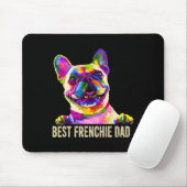 Art Best Frenchie Vater French Bulldog Vater Mousepad (Mit Mouse)