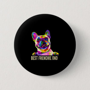 Art Bester Frenchie Dad Französische Bulldogge Hun Button