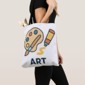 Art Betrifft: Farbpalette und Pinsel Tasche (Von Nahem)