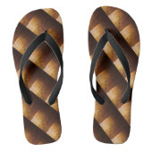 Art-Bild aus Holz Badesandalen (Fußbett)