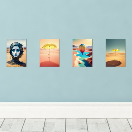 art bilderwand sets (Holzboden)