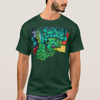 Art Bird Guatemala Birds Souvenir Quetzal 6 T-Shirt