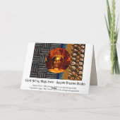 Art Birthday Card mit Buddha Karte (Rückseite)
