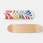 Art Bloom Skateboard (Horizontal)