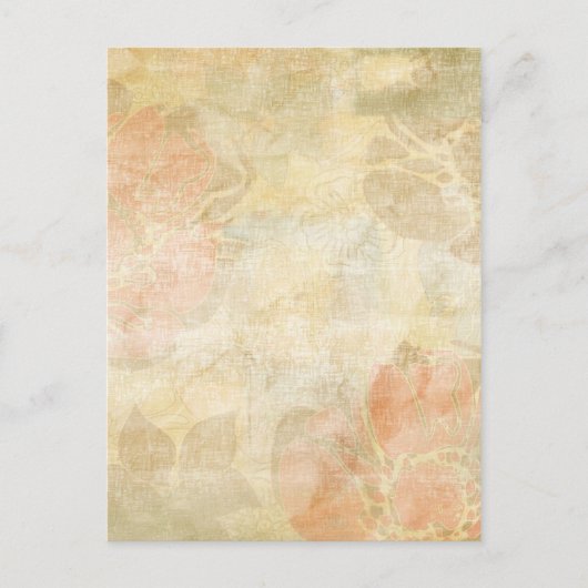 Art Blues Grunge Hintergrund Postkarte (Vorderseite)