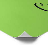 Art Blume Poster (Ecke)