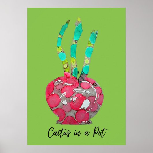 Art Blume Poster (Vorne)
