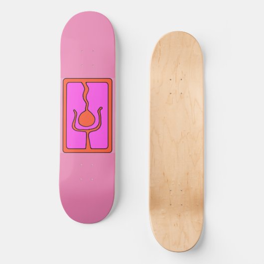 Art Board Skateboard (Vorderseite)