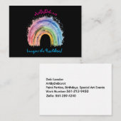 Art Br Debi, Biggy Card Visitenkarte (Vorne/Hinten)