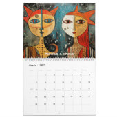 Art Brut Tierkreis-Kalender Kalender (Mär 2027)