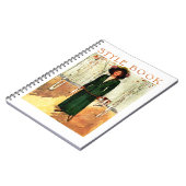 Art-Buch-Mode-Illustration Notizblock (Linke Seite)