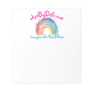 Art by Debi, Paper Notizblock