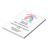 Art by Debi, Paper Notizblock (Rotiert)