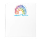 Art by Debi, Regenbogen Notizblock (Vorderseite)