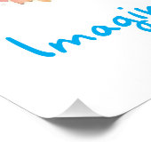 Art by Debi, Regenbogen Poster (Ecke)