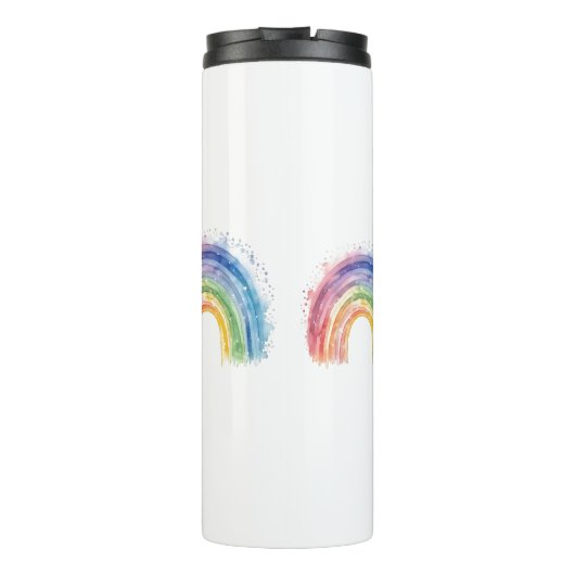 Art by Debi, Regenbogen Thermosbecher (Rückseite)