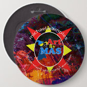 Art By MAS Logopin Button (Vorne & Hinten)