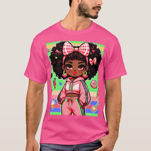 Art By Minga Kawaii T-Shirt (Vorderseite)