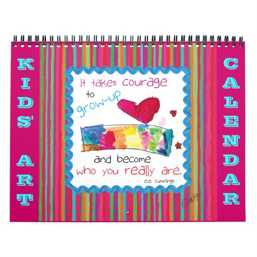 Art Calendar für Kinder Kalender (Titelbild)
