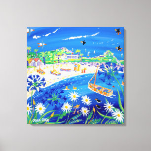 Art Canvas Print: Puffin Days Tresco, Scilly Isles Leinwanddruck