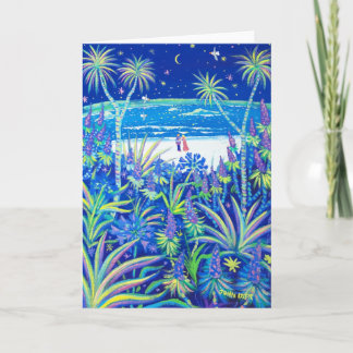 Art Card: Beach Hütte Garden Liebe Karte
