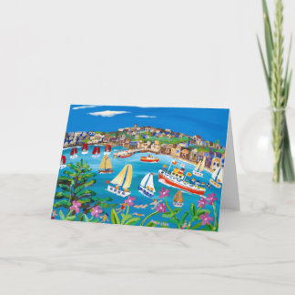 Art Card: Campion Days, Falmouth, Cornwall Karte