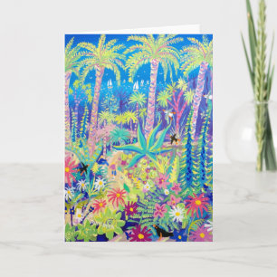 Art Card: Gartenmalerei, Abtei-Garten von Tresco Karte