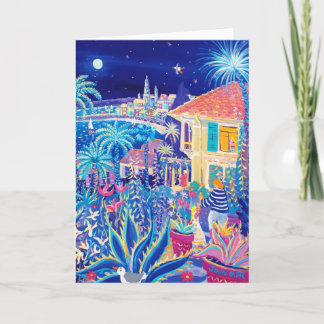 Art Card: Monlit Serenade, Clos du Peyronnet Feiertagskarte