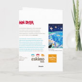 Art Card: Scilly Puffins Karte (Rückseite)