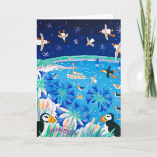 Art Card: Scilly Puffins Karte