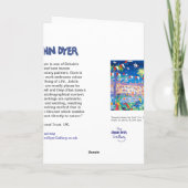 Art Card: Seaside Jubilee Tea Party von John Dyer Karte (Rückseite)