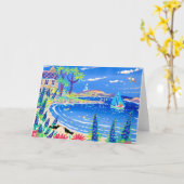 Art Card: Segeln Zuhause, Tresco Karte (Gelbe Blume)