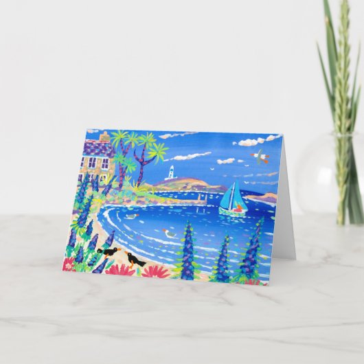 Art Card: Segeln Zuhause, Tresco Karte (Vorderseite)