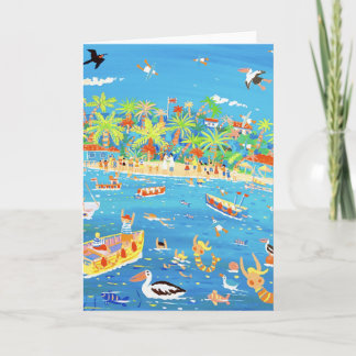 Art Card: Tropische Hochzeit Karte