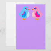 Art Chicks Briefpapier (Vorne/Hinten)